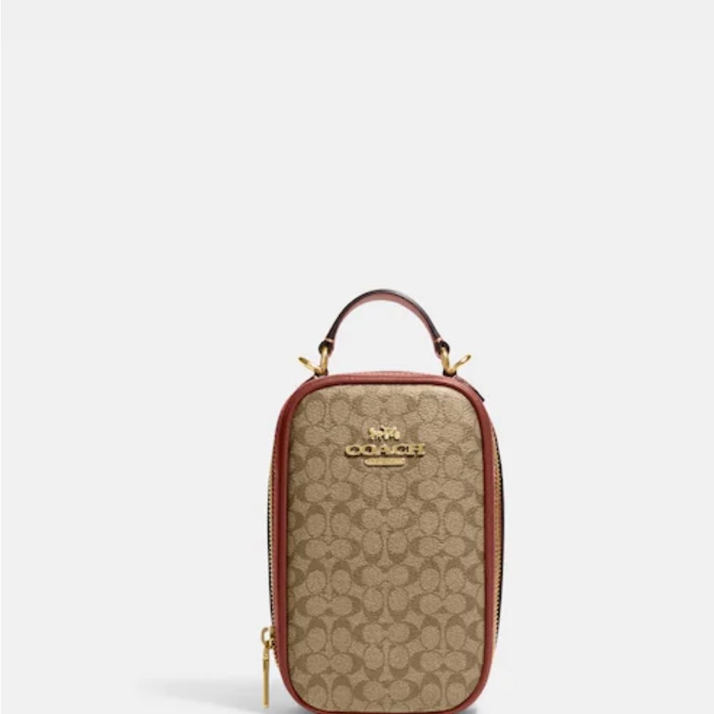 COPY - Eva Phone Crossbody In Colorblock
Signature Canvas